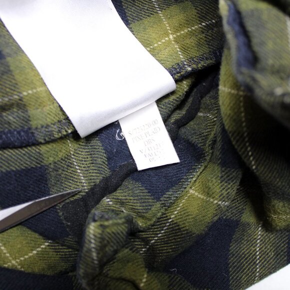 Banana Republic Pixel Plaid Women Flannel Shirt Petite XS - Picture 6 of 9